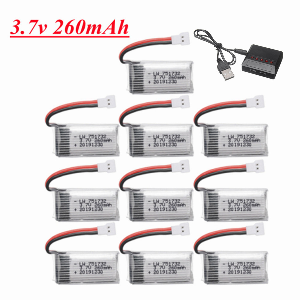 Eachine Drone E010 - H8 H36 Bateria 3.7V 260mAh Bateria