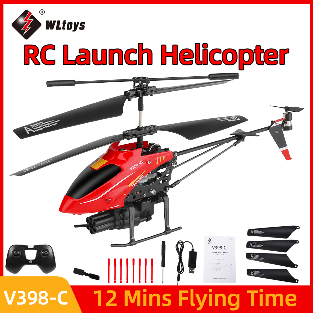 Rc Helicopter Gyro - Helikopter RC Wltoys V398-C Samolotowy Helikopter