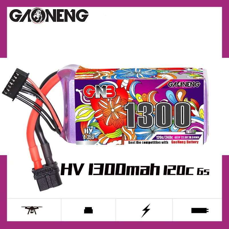 2 szt. GNB 6S Lipo Bateria 22. – Rc Helicopter Battery recenzja i cena