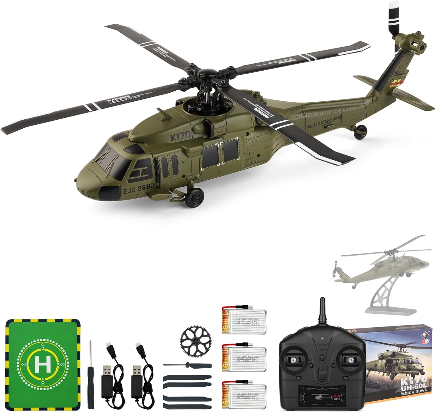 Helikopter RC WLtoys K170 Brus – Rc Helicopter Gyro recenzja i cena