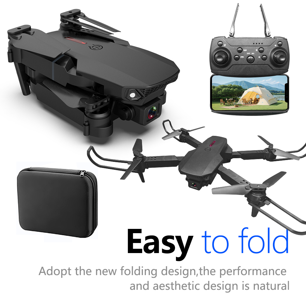 E88 Mini Dron UAV Obrotowy o 3 – Eachine Drone E58 recenzja i cena
