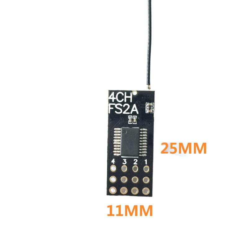 Odbiornik Flysky FS2A Mini 4CH – Rc Helicopter Battery recenzja i cena