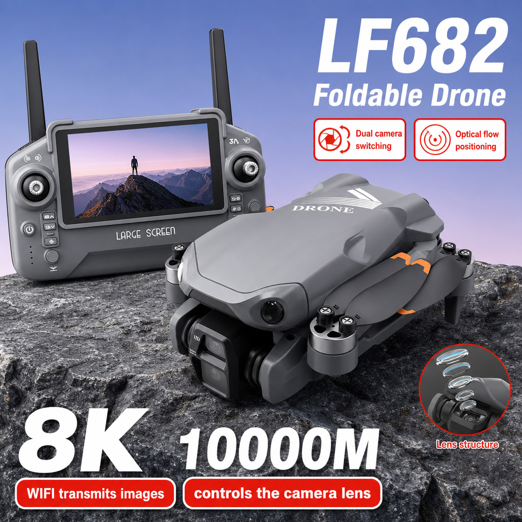 Zdjęcia lotnicze z drona LF682 – Rc Helicopter Charger recenzja i cena