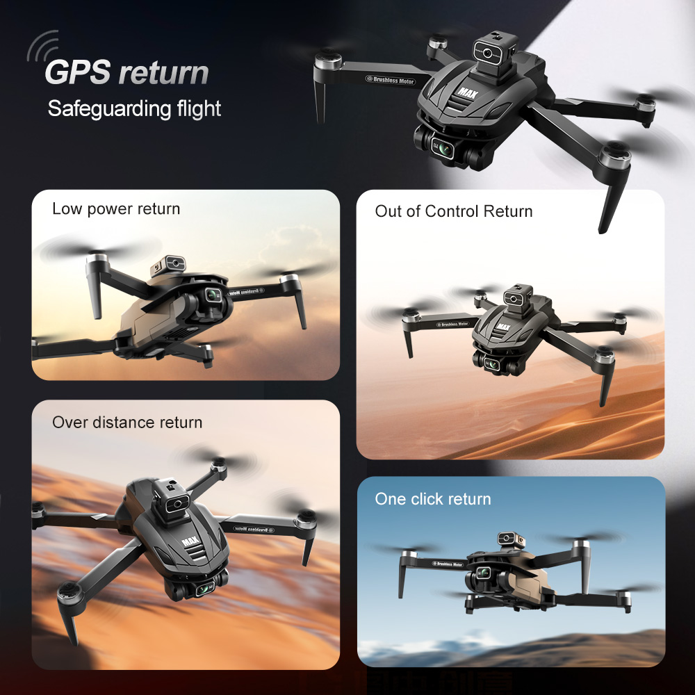 V168 PRO Max GPS Drone 8K Prof – Rc Helicopter Charger recenzja i cena
