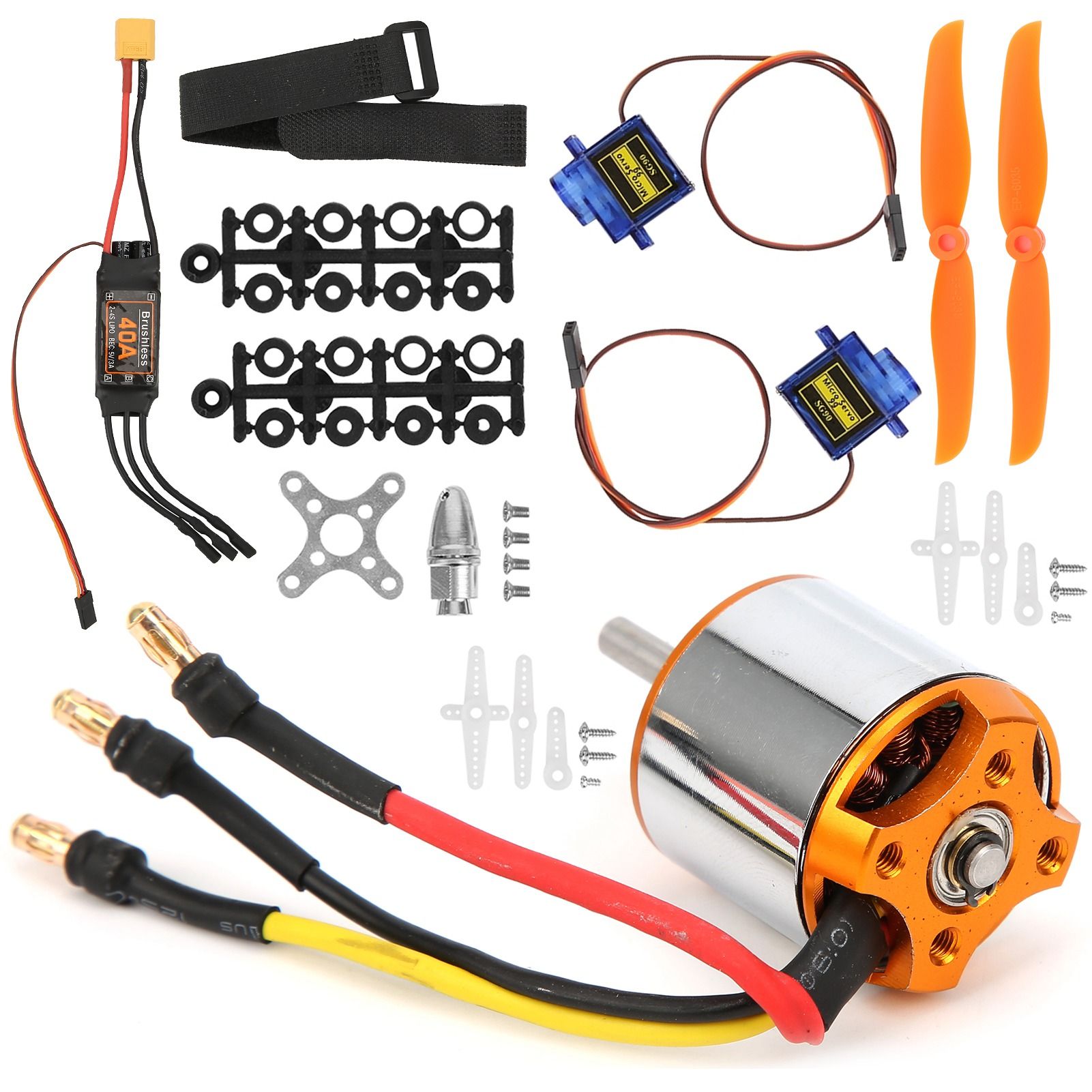 Silnik 2217 KV1250, śmigło 806 – Rc Helicopter Motor recenzja i cena