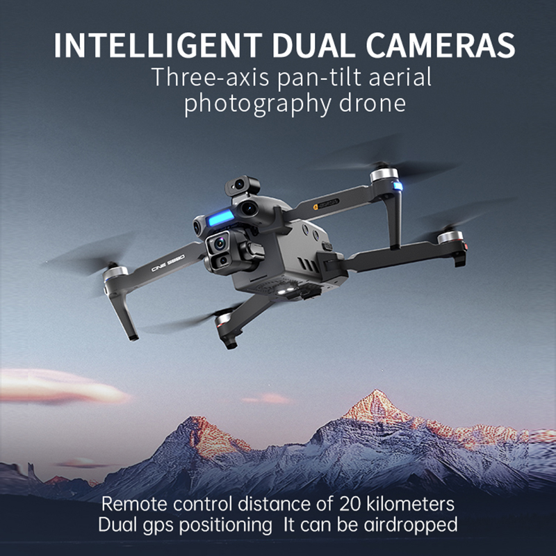 Nowy dron z podwójną kamerą 8K – Rc Helicopter Charger recenzja i cena