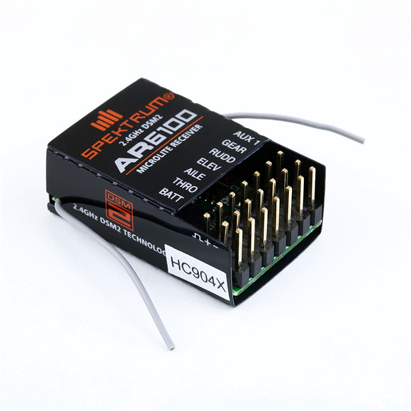 Odbiornik AR6100 DSM2 6CH 2.4G – Rc Helicopter Battery recenzja i cena