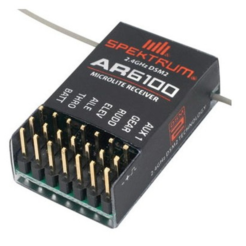 Odbiornik AR6100 DSM2 6CH 2.4G – Rc Helicopter Battery recenzja i cena