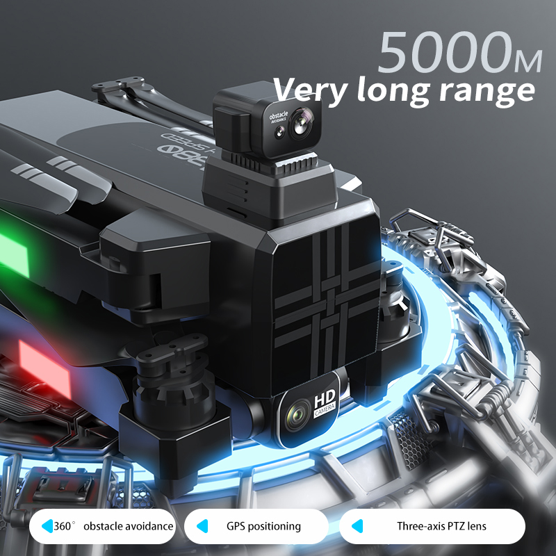 A380 Drone 4K HD trzy osie prz – Rc Helicopter Charger recenzja i cena