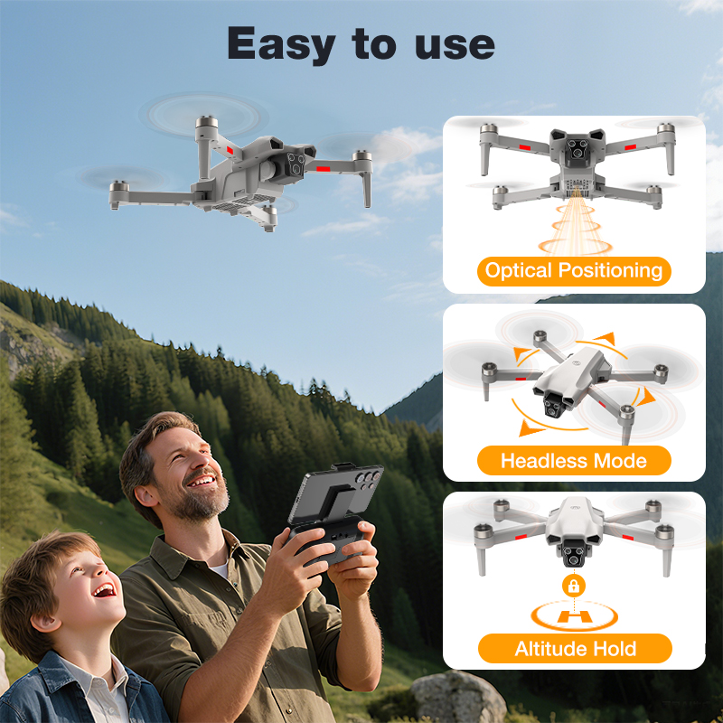 NOWY Gorący Dron L017 Pro Bezs – Rc Helicopter Charger recenzja i cena