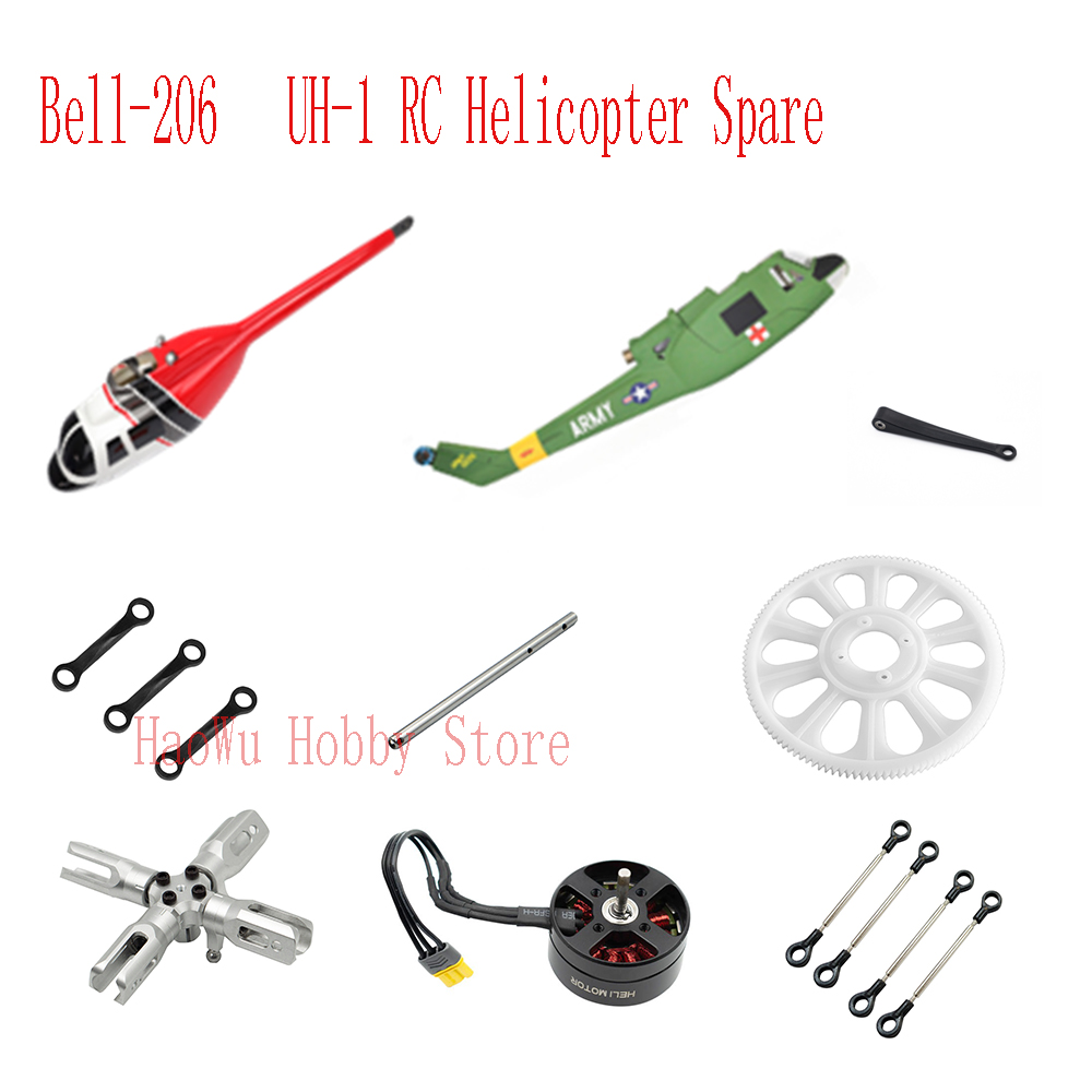 Flywing bell206 UH1 Bell-206 U – Rc Helicopter Large recenzja i cena